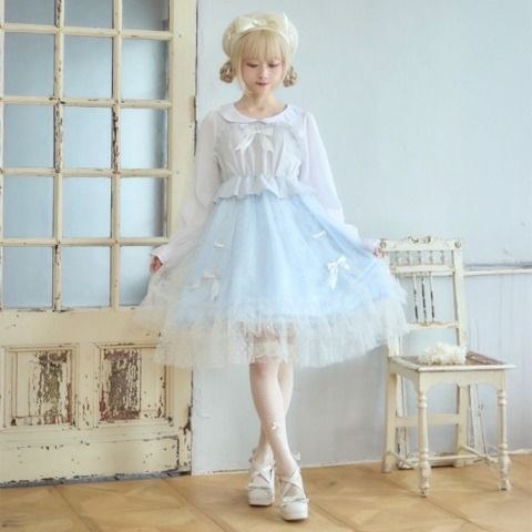 ベビードール風キャミブラウスドッキングワンピース（星名桜子）